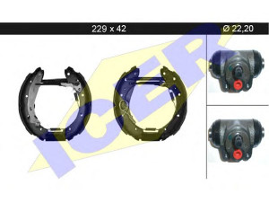 ICER 79KT0071 C stabdžių trinkelių komplektas 
 Techninės priežiūros dalys -> Papildomas remontas
4241.4G, 4241.7A, 4241.7Z, 4242.22