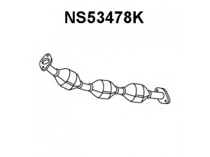 VENEPORTE NS53478K katalizatoriaus keitiklis 
 Išmetimo sistema -> Katalizatoriaus keitiklis
200109U00A, 200109U00E
