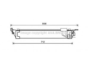 AVA QUALITY COOLING RT3568 alyvos aušintuvas, automatinė transmisija 
 Transmisija -> Automatinė pavarų dėžė -> Radiatorius
214500004R, 214506956R