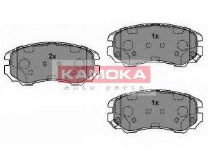 KAMOKA JQ101142 stabdžių trinkelių rinkinys, diskinis stabdys 
 Techninės priežiūros dalys -> Papildomas remontas
58101-2CA20, 58101-2EA10, 58101-2EA11