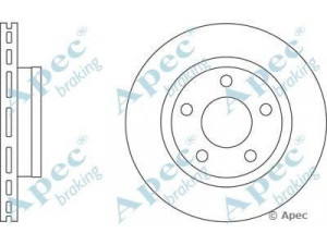 APEC braking DSK2793 stabdžių diskas 
 Dviratė transporto priemonės -> Stabdžių sistema -> Stabdžių diskai / priedai
4B3615601, 4B3615601