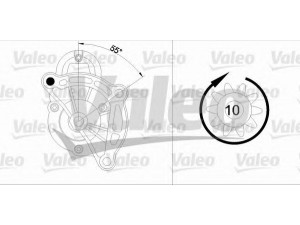 VALEO 455955 starteris 
 Elektros įranga -> Starterio sistema -> Starteris
5802-E9, 5802000000000, 5802E9