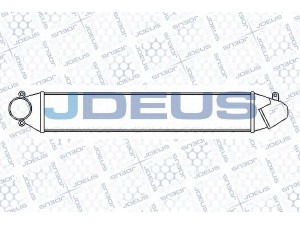 JDEUS 812M22 tarpinis suslėgto oro aušintuvas, kompresorius 
 Variklis -> Oro tiekimas -> Įkrovos agregatas (turbo/superįkrova) -> Tarpinis suslėgto oro aušintuvas
7M3145805