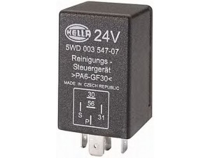 HELLA 5WD 003 547-071 relė, priekinių žibintų valymas 
 Priekinių žibintų plovimo sistema
5031 37985, 36.25935-6015