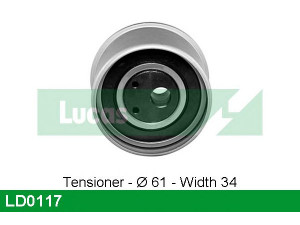 LUCAS ENGINE DRIVE LD0117 įtempiklio skriemulys, paskirstymo diržas
24450-38001, 24450-38010, 24450-38011