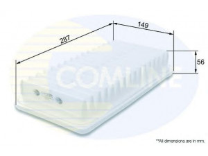 COMLINE CTY12095 oro filtras 
 Filtrai -> Oro filtras
1780100010, 178010D010, 178010D011
