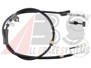 A.B.S. K15697 trosas, stovėjimo stabdys 
 Stabdžių sistema -> Valdymo svirtys/trosai
GVC902382, SPB 101050, SPB000360