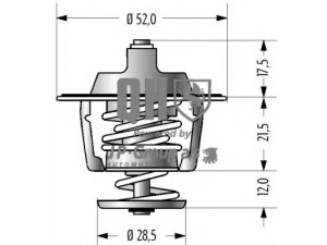 JP GROUP 1514602819 termostatas, aušinimo skystis 
 Aušinimo sistema -> Termostatas/tarpiklis -> Thermostat
3396924, 3599763, 3893570, 3902514