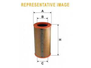 WIX FILTERS WA9644 oro filtras 
 Techninės priežiūros dalys -> Techninės priežiūros intervalai
17801-0C010-00, 17801-0C030, 178010C010