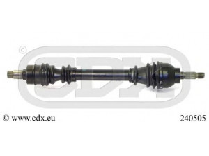 CDX 240505 kardaninis velenas 
 Ratų pavara -> Kardaninis velenas
18838500, 1883857R