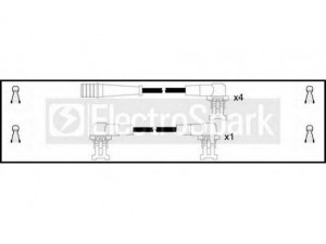 STANDARD OEK816 uždegimo laido komplektas 
 Kibirkšties / kaitinamasis uždegimas -> Uždegimo laidai/jungtys
77 00 741 872