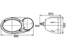 HELLA 1EB 996 167-187 priekinis žibintas
090 6479