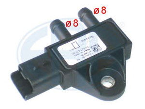 ERA 550774 jutiklis, išmetimo slėgis 
 Elektros įranga -> Jutikliai
13 62 7 805 472, 9645022680, 9662143180