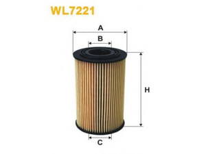 WIX FILTERS WL7221 alyvos filtras 
 Techninės priežiūros dalys -> Techninės priežiūros intervalai
11421432097, 11421716121, 11421716192
