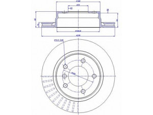 CAR 142.096 stabdžių diskas 
 Dviratė transporto priemonės -> Stabdžių sistema -> Stabdžių diskai / priedai
34 211 162 315, 34 211 165 211