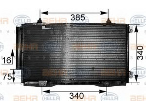 HELLA 8FC 351 038-741 kondensatorius, oro kondicionierius 
 Oro kondicionavimas -> Kondensatorius
88450-05010, 88450-05070