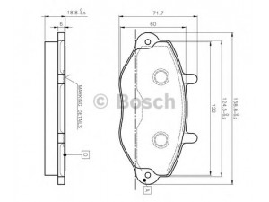 BOSCH 0 986 TB2 020 stabdžių trinkelių rinkinys, diskinis stabdys 
 Techninės priežiūros dalys -> Papildomas remontas
1074972, 5028764, 6197739, 6965580