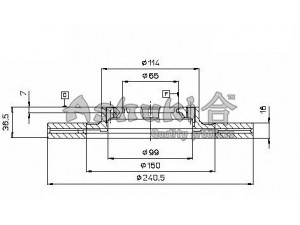 ASHUKI S016-20 stabdžių diskas 
 Stabdžių sistema -> Diskinis stabdys -> Stabdžių diskas
0 986 478 292/BOSCH, 09.6908.10/BREMBO