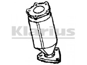 KLARIUS 322069 katalizatoriaus keitiklis 
 Išmetimo sistema -> Katalizatoriaus keitiklis
B08A0VK500, B08A0VK500