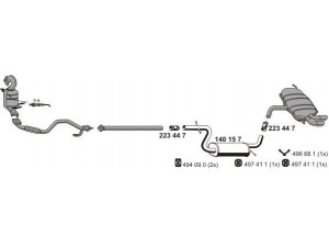 ERNST 010867 išmetimo sistema 
 Išmetimo sistema -> Išmetimo sistema, visa