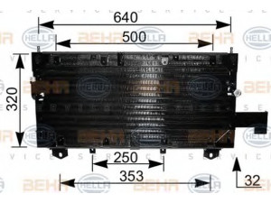 HELLA 8FC 351 036-461 kondensatorius, oro kondicionierius 
 Oro kondicionavimas -> Kondensatorius
BTR6632, BTR6632