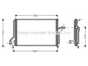 AVA QUALITY COOLING OLA5209 kondensatorius, oro kondicionierius