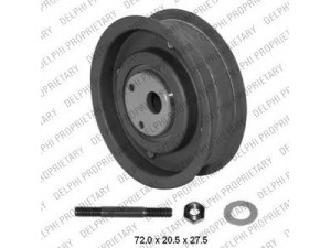 DELPHI KDB265 paskirstymo diržo komplektas 
 Techninės priežiūros dalys -> Papildomas remontas
051198119, 6K0198001B, 051198119