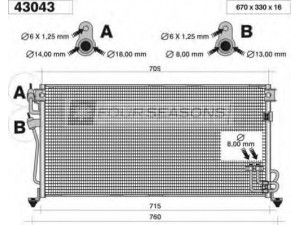 STANDARD F4-43043 kondensatorius, oro kondicionierius 
 Oro kondicionavimas -> Kondensatorius