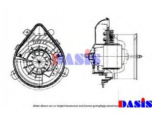 AKS DASIS 068003N vidaus pūtiklis 
 Šildymas / vėdinimas -> Orpūtė/dalys
9566944480, 6441E3