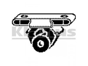 KLARIUS 430579 laikiklis, išmetimo sistema
1K0253144AT, 1K0253144AT, 1K0253144AT