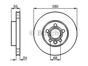 BOSCH 0 986 479 B50 stabdžių diskas 
 Stabdžių sistema -> Diskinis stabdys -> Stabdžių diskas
701 615 301 F, 701 615 301 F, 701 615 301 F