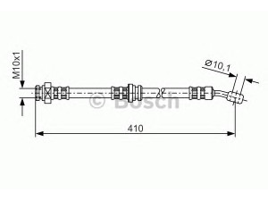 BOSCH 1 987 476 961 stabdžių žarnelė 
 Stabdžių sistema -> Stabdžių žarnelės
51580 60G00 000, 51580-60G00, 5158060G00