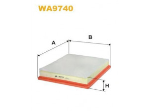 WIX FILTERS WA9740 oro filtras 
 Techninės priežiūros dalys -> Techninės priežiūros intervalai
834125, 13319421