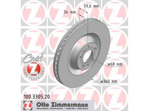 ZIMMERMANN 100.3305.20 stabdžių diskas 
 Stabdžių sistema -> Diskinis stabdys -> Stabdžių diskas
4E0 615 301 A, 4E0 615 301 G, 4E0 615 301 J