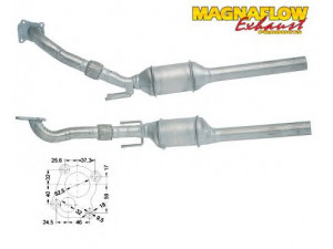MAGNAFLOW 80261D katalizatoriaus keitiklis 
 Išmetimo sistema -> Katalizatoriaus keitiklis
1J0253058HV, 1J0253058HX, 1J0253058HV