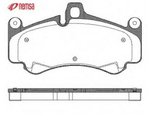 METZGER 1170764 stabdžių trinkelių rinkinys, diskinis stabdys 
 Techninės priežiūros dalys -> Papildomas remontas
996 351 948 00