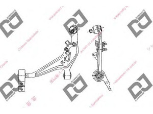 DJ PARTS DA1094 vikšro valdymo svirtis 
 Ašies montavimas/vairavimo mechanizmas/ratai -> Valdymo svirtis/pasukamosios svirties sujungimas -> Vairo trauklės (valdymo svirtis, išilginis balansyras, diago
54501-8H310, 545018H310