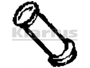KLARIUS 301689 išleidimo kolektorius 
 Išmetimo sistema -> Išmetimo vamzdžiai
7700812904