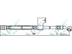 APEC braking HOS3564 stabdžių žarnelė 
 Stabdžių sistema -> Stabdžių žarnelės
5873125000