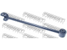 FEBEST 0125-1ACV40 vikšro valdymo svirtis 
 Ašies montavimas/vairavimo mechanizmas/ratai -> Valdymo svirtis/pasukamosios svirties sujungimas -> Vairo trauklės (valdymo svirtis, išilginis balansyras, diago
48780-33040