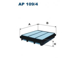FILTRON AP109/4 oro filtras 
 Techninės priežiūros dalys -> Techninės priežiūros intervalai
96434764, 96434764