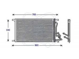 ELECTRO AUTO 30G0026 kondensatorius, oro kondicionierius
1055288, 1120156, 1211260, 98VW19710BA
