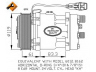 NRF 32707 kompresorius, oro kondicionierius 
 Oro kondicionavimas -> Kompresorius/dalys
51779707013, 51779707015, 51779707026