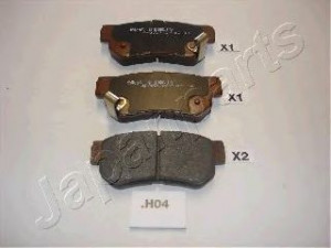 JAPANPARTS PP-H04AF stabdžių trinkelių rinkinys, diskinis stabdys 
 Techninės priežiūros dalys -> Papildomas remontas
58302-1CA00, 58302-26A00, 58302-2EA30