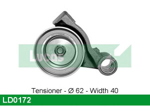 LUCAS ENGINE DRIVE LD0172 įtempiklio skriemulys, paskirstymo diržas
13505-65040