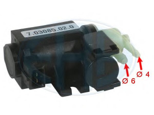 ERA 555057 slegio keitiklis, išmetimo valdymas 
 Kuro mišinio formavimas -> Išmetimo emisijos valdymas -> Išmetamųjų dujų recirkuliacija -> EGR slėgio daviklis
8972183310, 8981056560, 8981056561