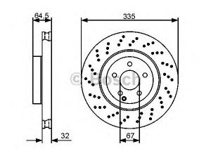 BOSCH 0 986 479 413 stabdžių diskas 
 Stabdžių sistema -> Diskinis stabdys -> Stabdžių diskas
221 421 06 12, 221 421 10 12, A 221 421 06 12