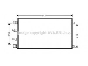 AVA QUALITY COOLING DN5290 kondensatorius, oro kondicionierius