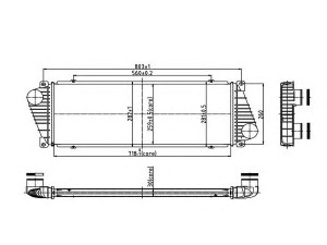 ORDONEZ 2066544 tarpinis suslėgto oro aušintuvas, kompresorius 
 Variklis -> Oro tiekimas -> Įkrovos agregatas (turbo/superįkrova) -> Tarpinis suslėgto oro aušintuvas
2D0145805, 9015010701, 2D0145805