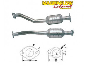 MAGNAFLOW 87614 katalizatoriaus keitiklis 
 Išmetimo sistema -> Katalizatoriaus keitiklis
1422060G60